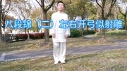 八段锦教学视频高清动作讲解  八段锦第二式