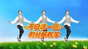 广场舞教学视频免费下载mp4《不白活一回》3