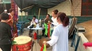 吹唢呐经典老歌《山不转水转》唢呐锣鼓演奏