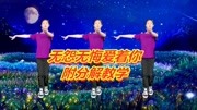 广场舞教程初级舞步分解动作《无怨无悔爱着