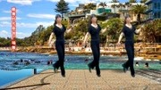 简单广场舞教学视频分解慢动作《惜别的海岸》中四舞曲怀旧老歌经典韵味十足下载