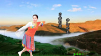 云裳最新广场舞发布《天上西藏》花语原创优