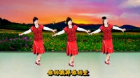 简单的吕芳广场舞《我的九寨》正背面及分解动作学跳舞一步一步教下载