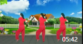 辣妈广场舞《欢乐的跳吧》背面演示与口令教