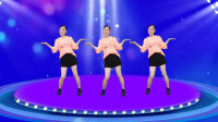 玫香广场舞《此情一直在心间》正背面演示初