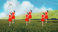 简单易学的广场舞瘦腰减肥操《小小新娘花》
