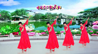 广场舞教学视频基础步《一生的爱恋》正面演