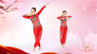 糖豆广场舞课堂《拉手手亲口口》民族风秧歌高清视频mp4免费下载下载