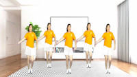 简单易学的广场舞瘦腰减肥操《我一直在等着