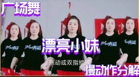 2020年最新网红广场舞《漂亮小妹》背面慢动