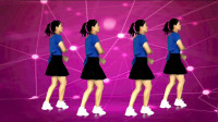 广场舞视频大全新舞dj《爱疯了》正面演示好