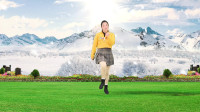 广场舞视频大全新舞《爱情码头》背面加正面