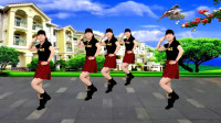 2020最新广场舞《鸟儿对花说》简单好看又好