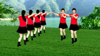 广场舞减肥舞瘦肚子入门视频《洪湖水浪打浪