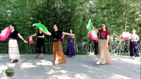 紫竹院广场舞《牡丹花和放羊娃》优美抒情32