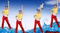 广场舞《踏浪》瘦腰改善肩周炎 正能量操容