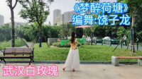百姓健康舞《梦醉荷塘》武汉白玫瑰演示优美的油纸伞舞下载