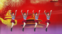 广场舞教学《吉祥中国年》祝您元旦欢笑 福星高照下载