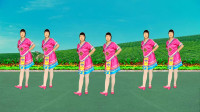 广场舞《茶山情歌》舒展大气舞美动人 适合