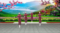 三友矿山广场舞《旗袍女儿情》示范慢动作教
