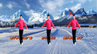 广场舞《伤心的雪花》32步舞步欢快 简单好