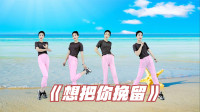 热门DJ广场舞《想把你挽留》苦苦的挽留 却