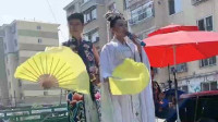 二人转小帽《绣八仙》表演者 谭娟 沈洪飞