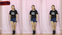 广场舞《逐梦天涯》欢快动感舞步附正背面分