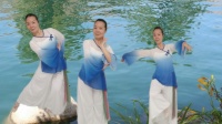 广东清远春风广场舞《三生石上一滴泪》正面