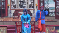 秦腔戏《卷席筒》剧团丑角演员的表演地道接