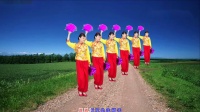 溪北广场舞《岁岁好年》手花舞 祝您岁岁平
