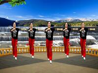 广场舞《对面的小姐姐》好听好看火的停不下
