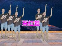 广场舞《采红菱》舞蹈好看极了