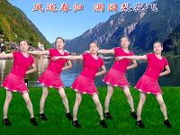 广场舞《万千相思江水》简单好看附教学