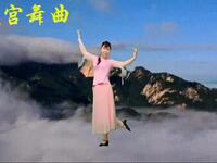 陈金香广场舞《天宫舞曲》原创古典舞长绸演