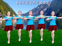 广场舞《多情的牵挂》舞步欢快简单好看附教