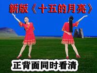 DJ流行广场舞《十五的月亮》原声版正背面