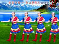 广场舞《雪山最懂我们的爱》简单好看附教学