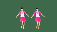 广场舞《和我亲爱的在一起》64步正背面