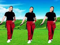 草原情歌广场舞《草原上美丽的姑娘》简单64