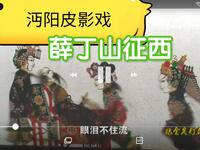 沔阳皮影戏《薛丁山征西》薛仁贵斩子