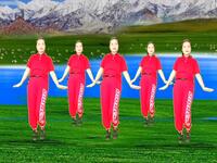 广场舞《雪花寄满我的爱》舞蹈欢快