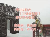 沔阳皮影戏《三请樊梨花》樊梨花告御状