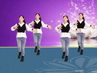 玫香广场舞《借我一点爱》正面演示