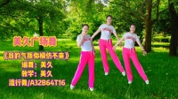 美久广场舞《我的气质你模仿不来》舞步欢快