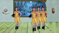 中老年广场舞《暖暖的幸福》舞步简单好看