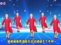 广场舞《爱如雨情如风》简单好看附教学