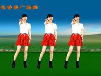 流行DJ广场舞《远方的恋人》64步背面