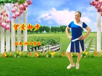 广场舞《望爱却步》节奏欢快动感时尚步子舞