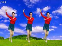 广场舞《一辈子牵手到老》附分解简单易学的